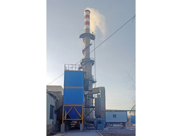 脫硫塔現(xiàn)場